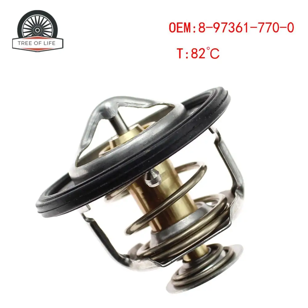 8973617700 4294280 1338074 94214962 For Isuzu 4JB1 4JG2 Diesel Forklift Pickup Truck Engine Coolant Thermostat 82c