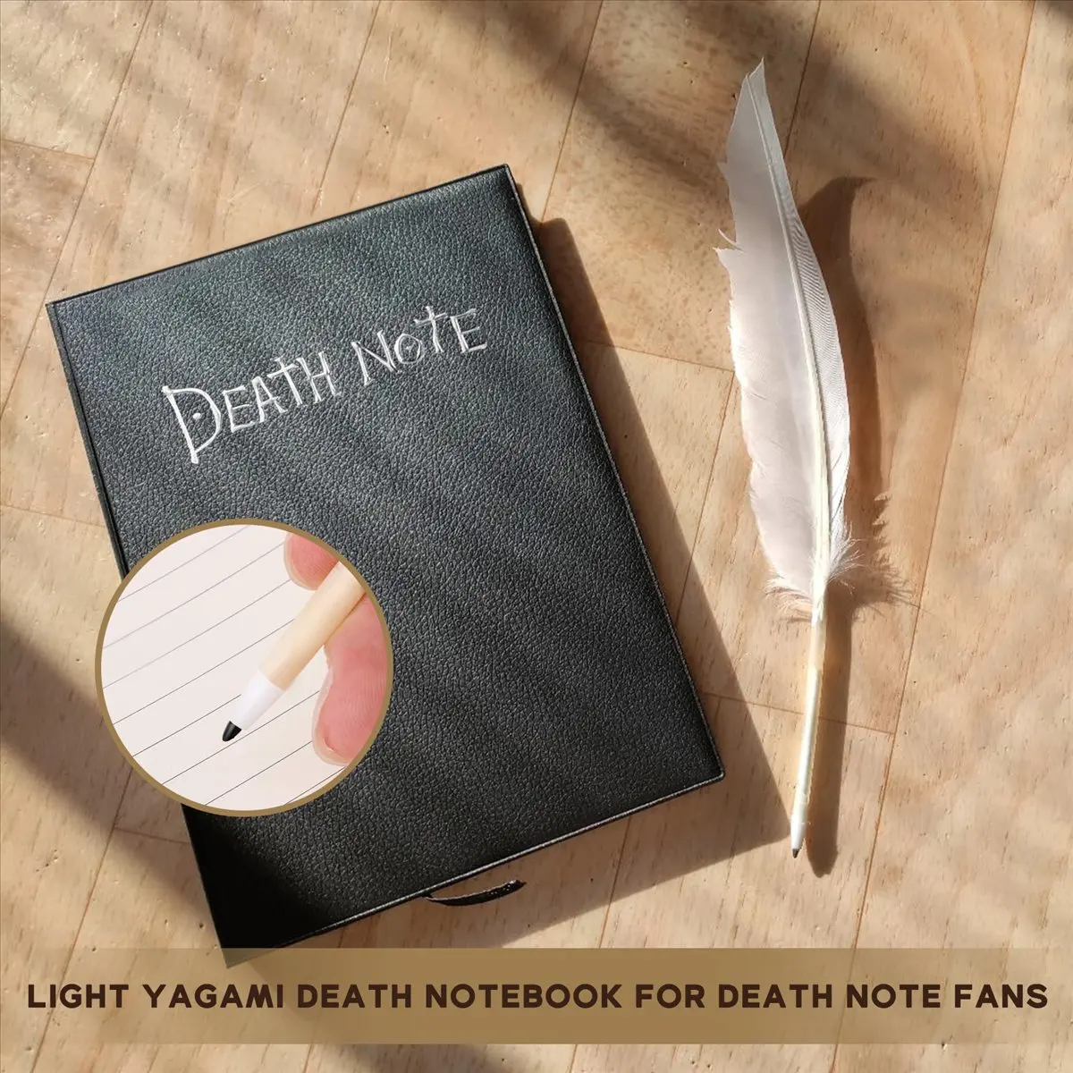 OK Fashion Anime Theme Death Note Cosplay Notebook New School Large Writing Journal 20.5cm*14.5cm