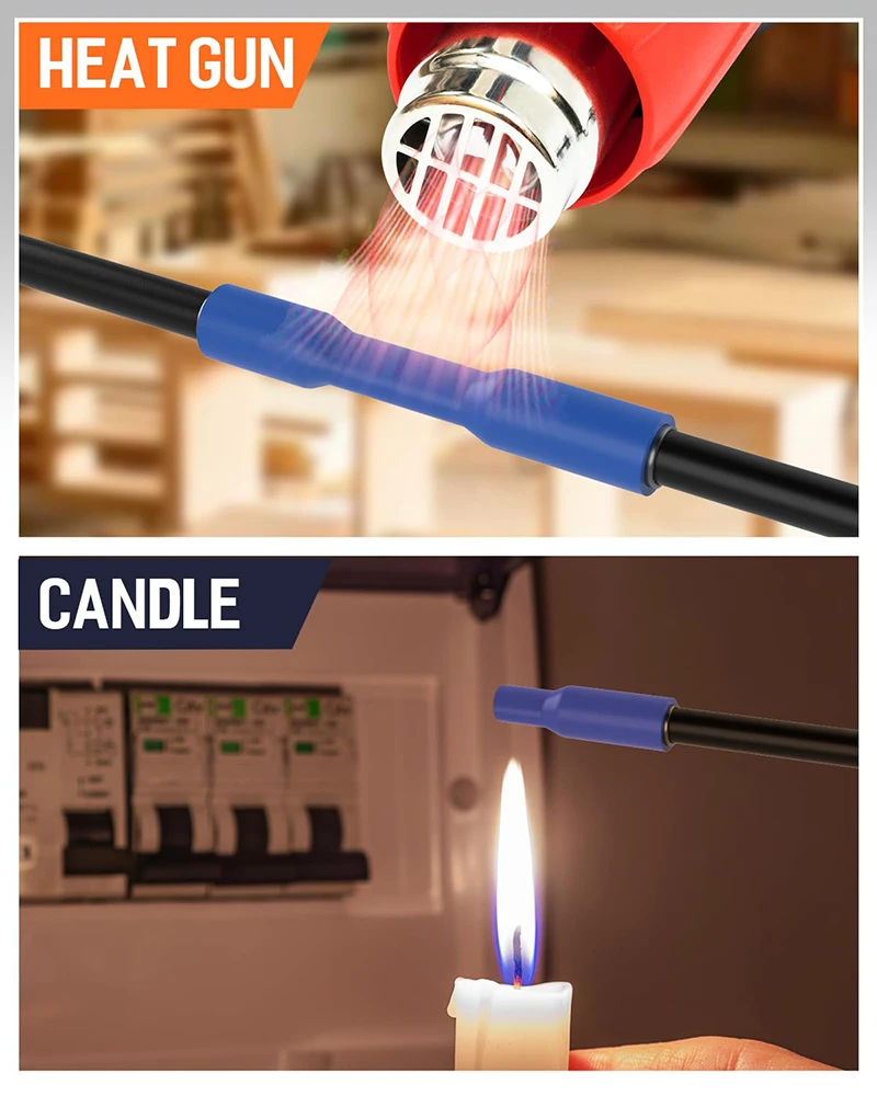 1300/650 أنابيب الانكماش الحراري أنبوب مقاوم للحرارة طقم تغليف الانكماش الحراري سلك توصيل كهربائي كابل التغطيه العازل