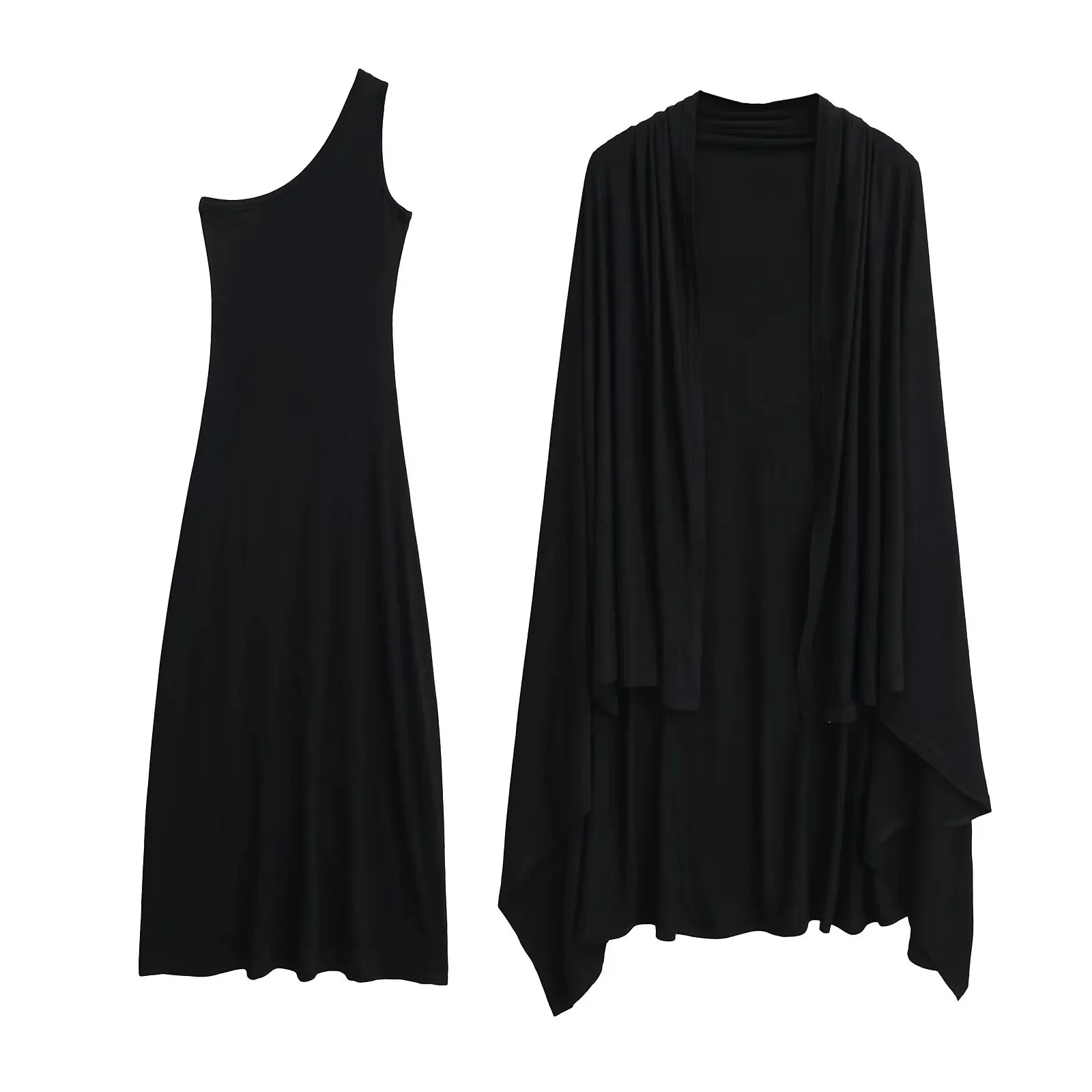 Sommer Neue frauen Asymmetrische Eleganz Kleid Sonnencreme Shirts Frauen Strickjacke Lange Weibliche Oberbekleidung Lose Dünne Mantel Jacke