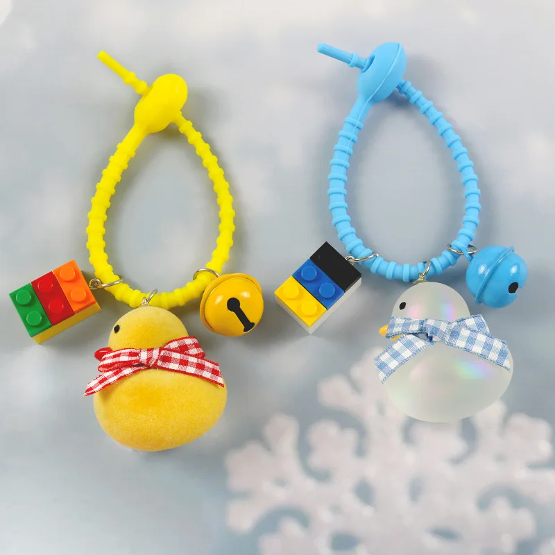 

Fashion Cartoon Cute Duck Doll Keychain Student Bag Pendant Hanging Decoration Gift