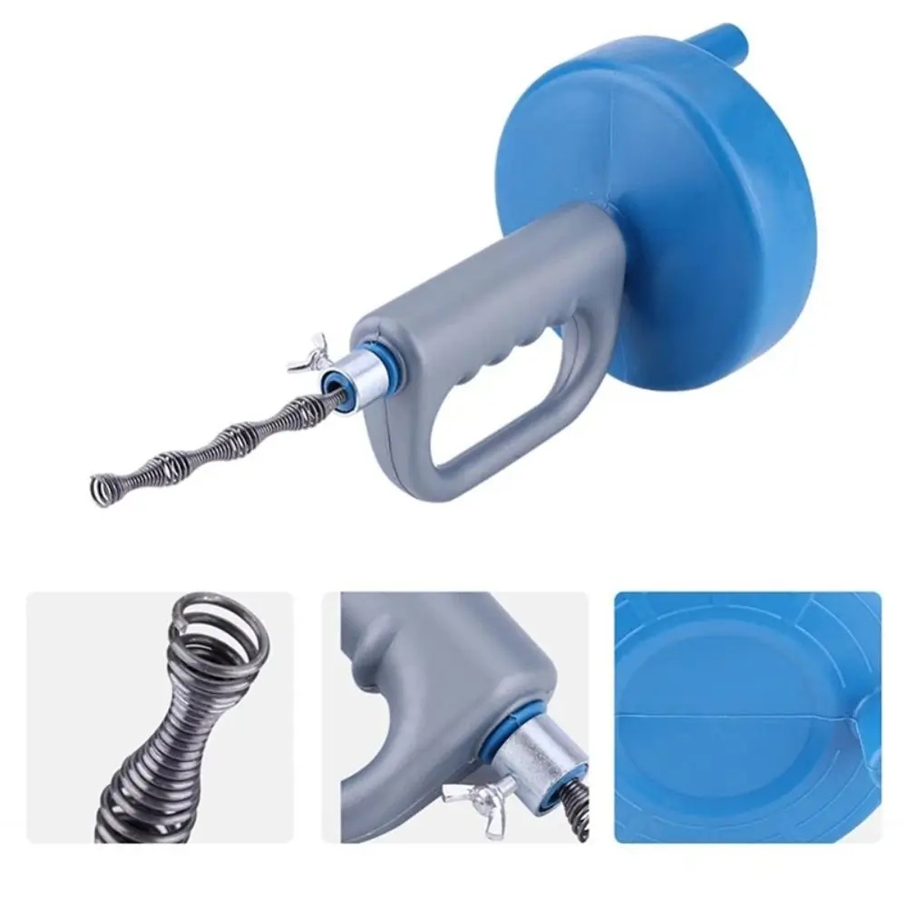 Handheld Sewer Pipe Plunger Dredge Extendable 3/4/5/7 Meters Clogged Remover Professional Flexible Drain Unblocker Hair