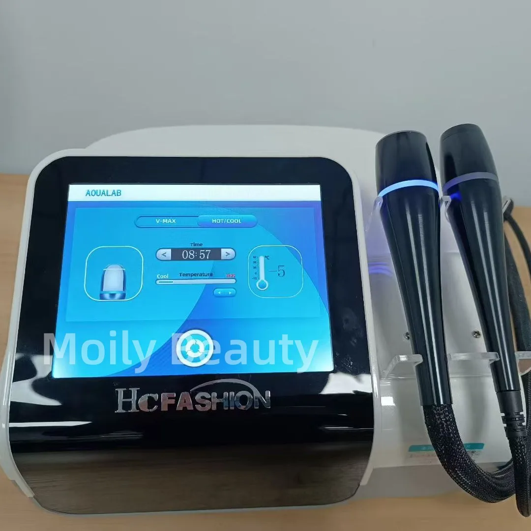 

2 In1 Vmax Ice Sculpture Ultrasound V Line Face Lifting Body Slimming Machine Radar Line Carving Beauty Device No-Cartridges