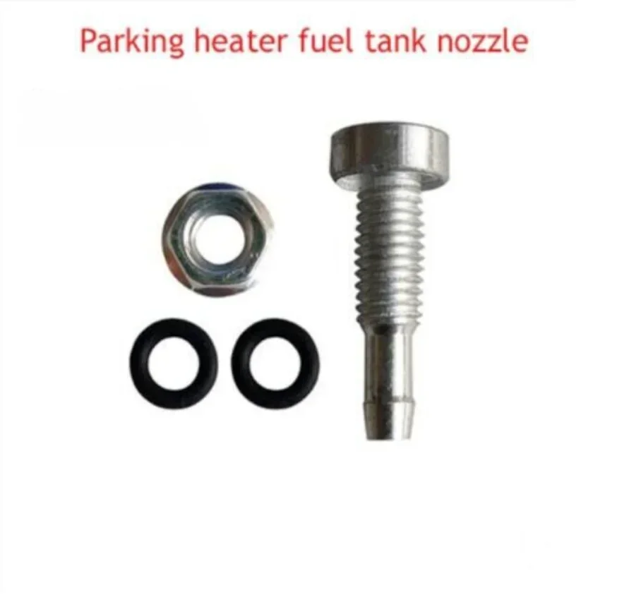 1PC Parking Heater Fuel Tank Nozzle Oil Head Truck Fuel Heating Tapered Cylindrical Aluminum Oil Outlet Modification Accessories