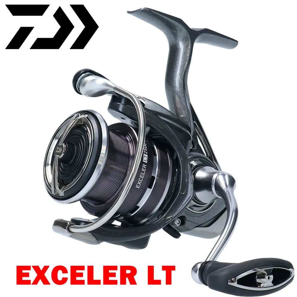 DAIWA Fishing Reel EXCELER LT (Light&Tough) 1000D-6000D-H Light Strong LC-ABS Metail Spool 4KG-12KG Ultraleve 185g-320g