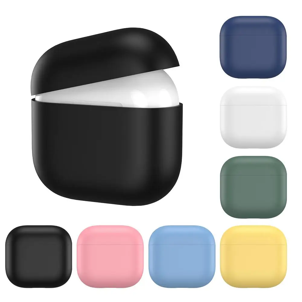 For Apple Bluetooth Earphones AirPods 4 Protective Case 2024 New ForAirPods 4 Silicone Split Protective Case