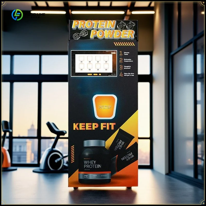 Fully Automatic Self Service Protein Shake Vending Machine Vending Machine for Gyms and Fitness Centers FL Customized