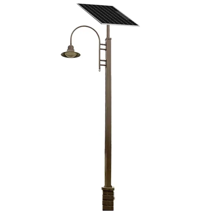 Vintage Style Solar Powered LED Garden Lamp Waterproof Outdoor Pathway Light for Yard Decoration and Road Illumination Energy