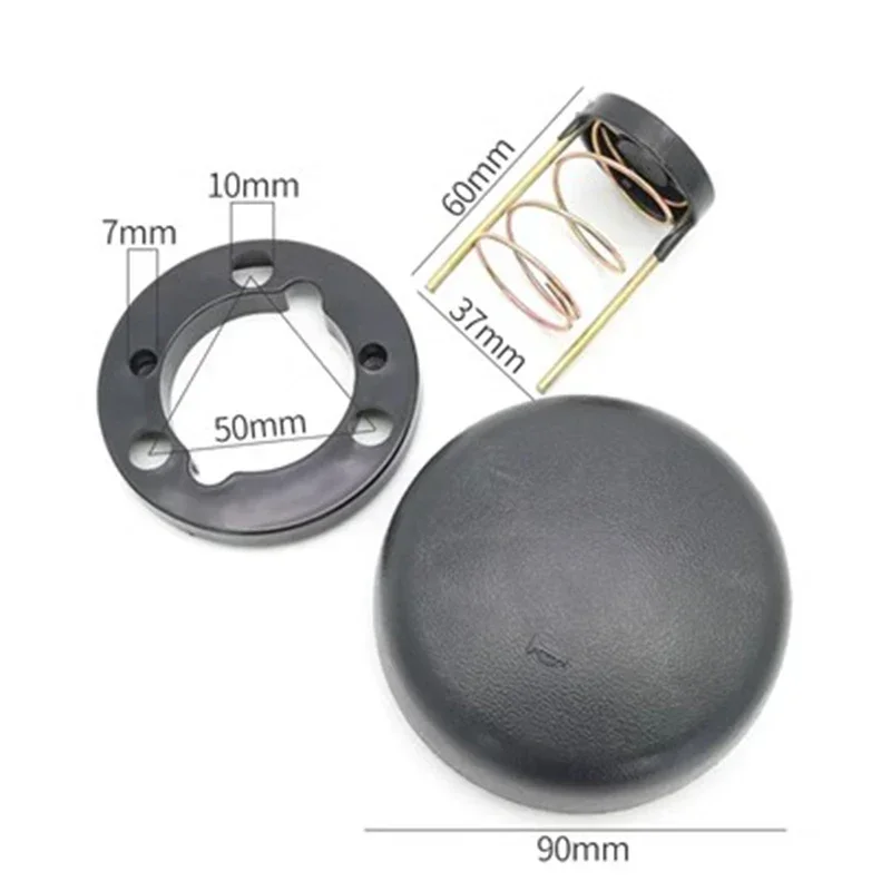 Forklift Accessories Truck Horn Cover Steering Wheel Button Assembly 3-Angle For Heli Longgong Jianghuai