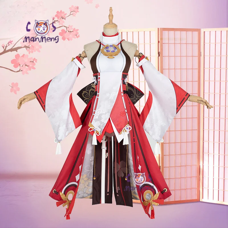 

Yae Miko Anime Cosplay Genshin Impact Costume Dress Party Outfit Halloween Costumes For Women