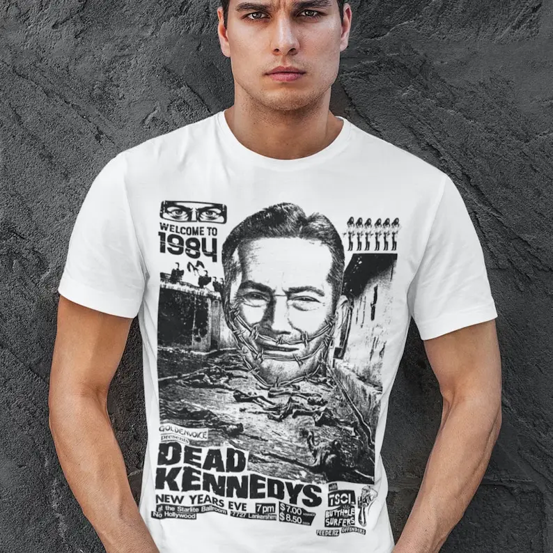 Dead Kennedys 1984 Music Poster Tee T-Shirt