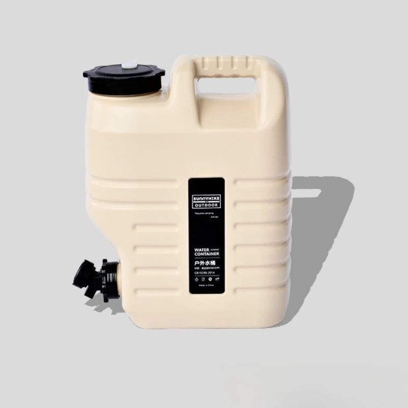 خزان المياه في الهواء الطلق للطعام، يد محمولة للتخييم مع سعة كبيرة وصنبور بسيط ومريح