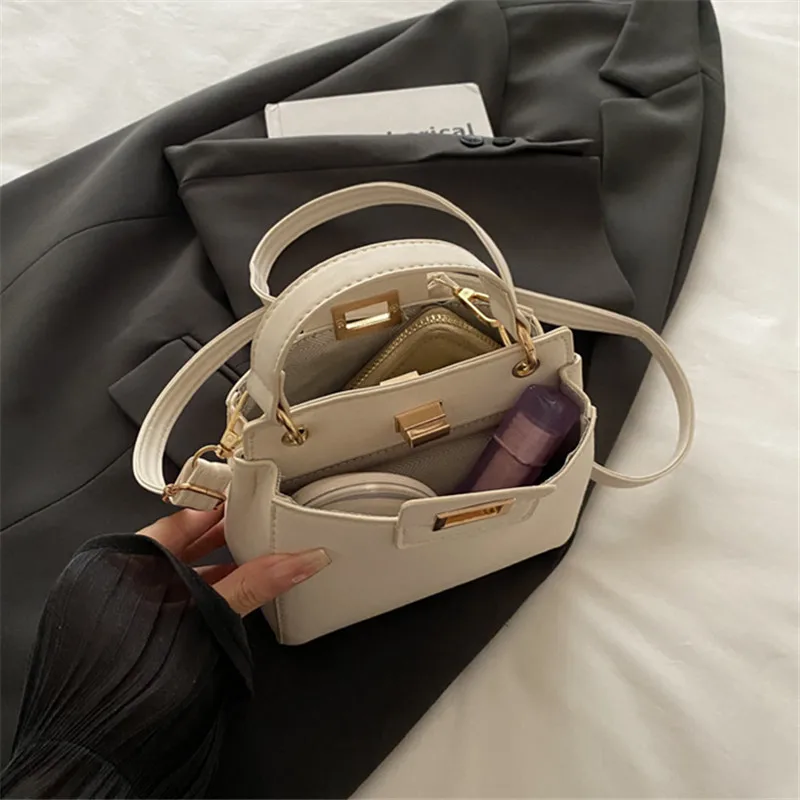 حقيبة كروس أنيقة بطبعة الفهد للولائم، حقيبة حمل نسائية أنيقة، حقيبة يد بإبزيم ريترو حقيبة كتف تحت الإبط للاستخدام اليومي للنساء