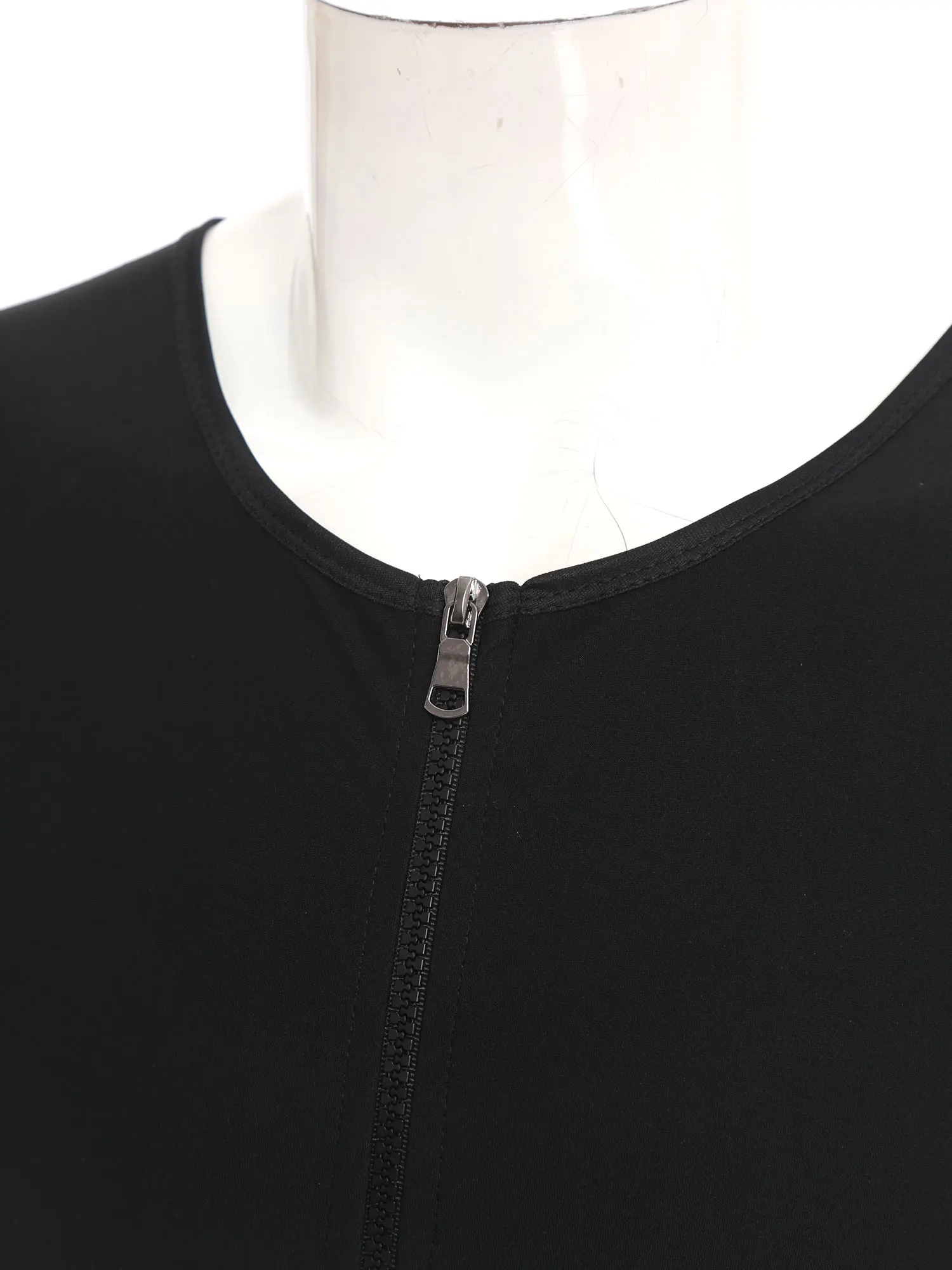 Men  Adults One Piece Short Jumpsuit Trainer Short Sleeves slim Body Shaper Weight Loss Sweatsuit for Fitness Training Workout