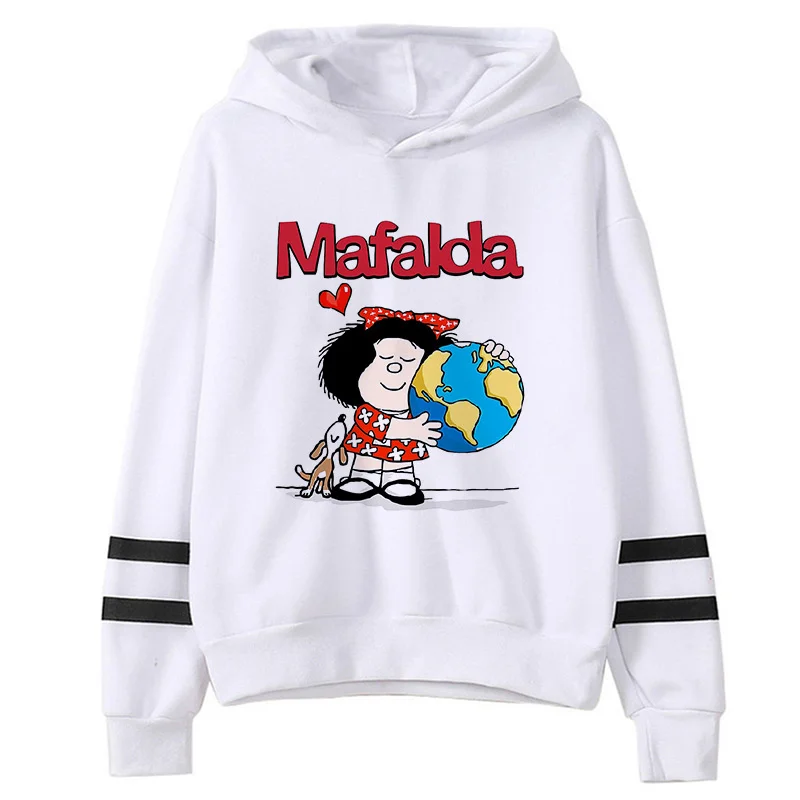 Mafalda hoodies women streetwear harajuku women sweatshirts Korea printed