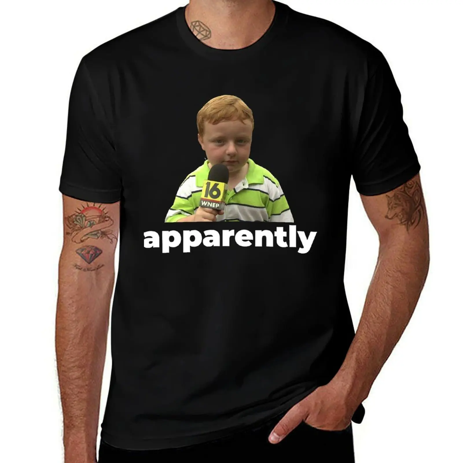 Apparently Kid T-Shirt t shirts for man graphic tees T-Shirt