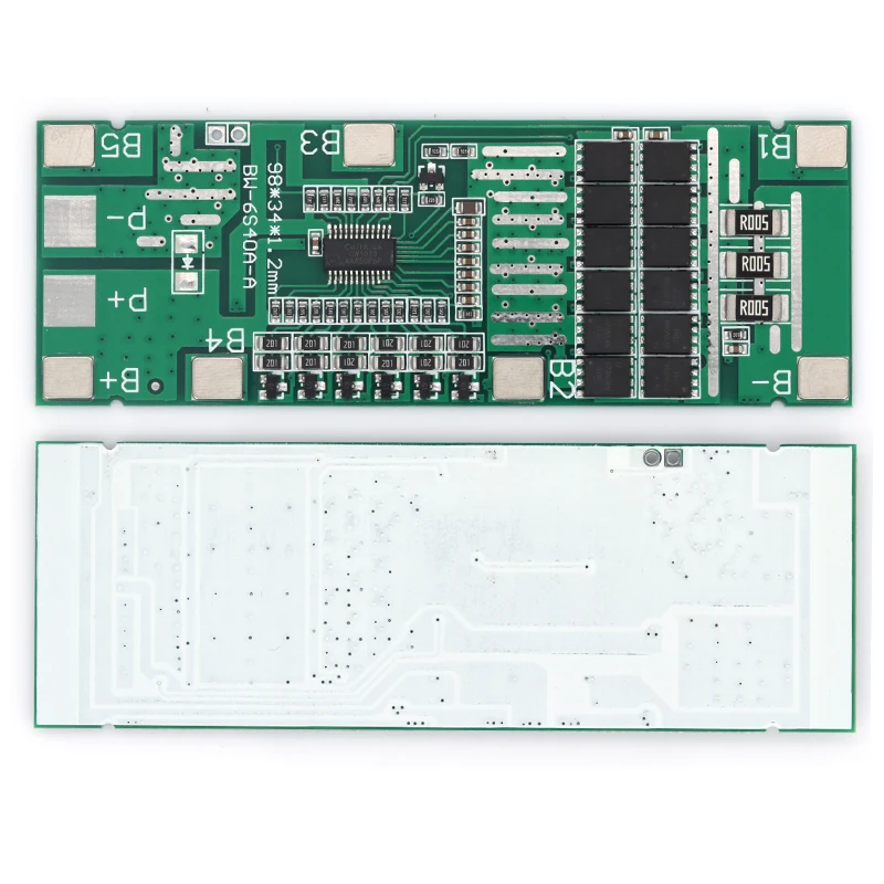 6S 40A 24V 18650 Li-Battery Protect Board Solar Lighting Bms Balance Board