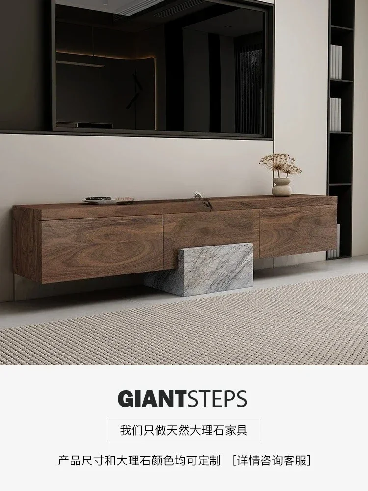 

TTWalnut ТВ-шкаф для гостиной Французская мраморная мебель в стиле ретро