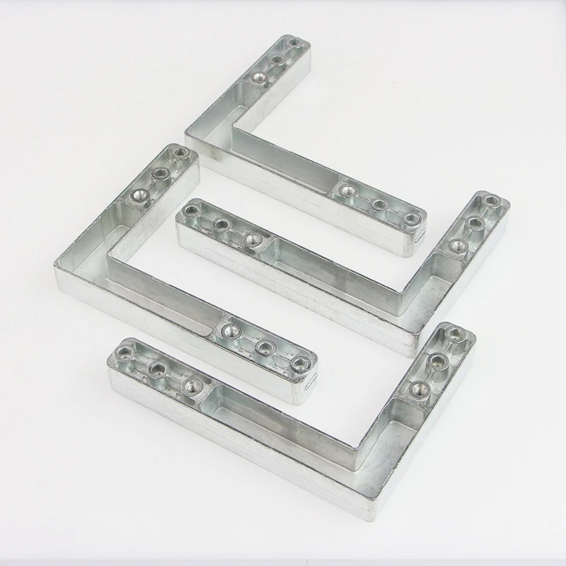 Hydraulic Buffer Heaven And Earth Hinge Minimalist Aluminum Frame Wardrobe Door Adjustable Invisible Hinge Hidden Pivot