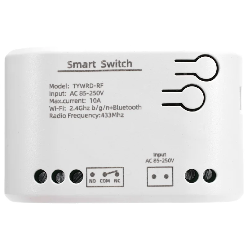1CH RF חכם מתג AC85-250V WIFI Tuya שלט רחוק 433 אור מתג 10A Rele ממסר נעילה עצמית משתלבים התקדם