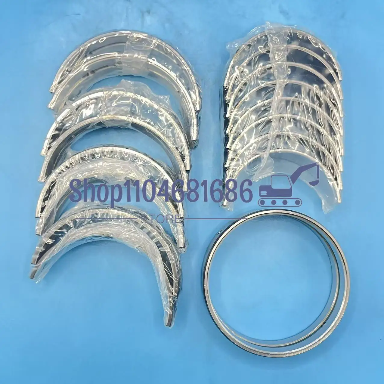 For Engine Parts Kubota Bobcat S175 S130 V2203 60MM High Quality Main Bearing & Rod Bearing