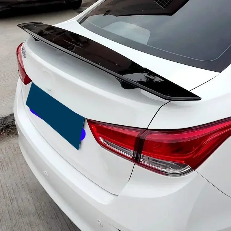 Black Spoiler for Changan Alsvin Tail Fin 2018-2023 Universal Car Rear Wing Accessories