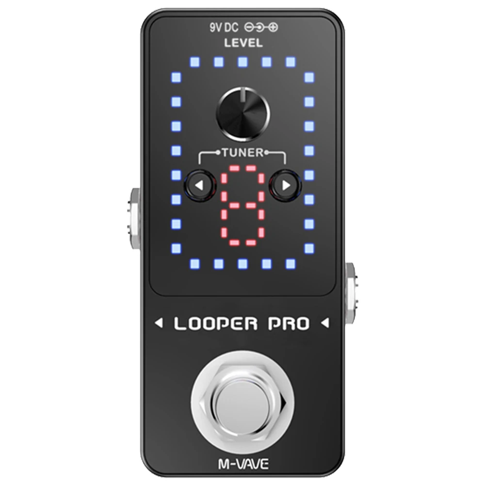 M-VAVE Looper Pro Electric Guitar Effects Pedal Looper Electric Instruments Universal Effect Pedal Electric Guitar Accessories