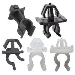 10Pcs Auto Nylon Plastic Hood Support Rod Clips Fastener for Nissan Vehicle Hood Maintenance Accessories