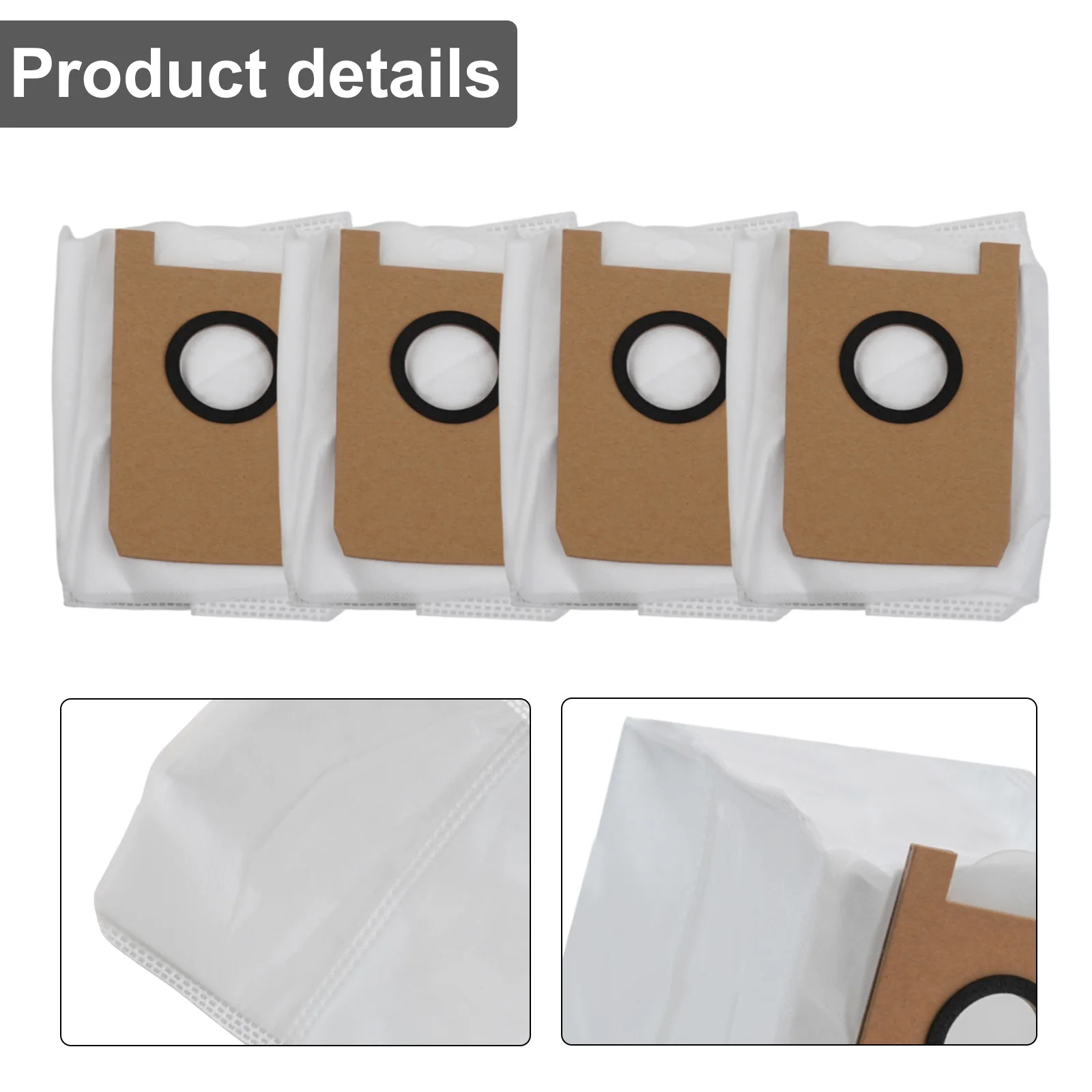 Home Environment Regular Use Cleaning Replacement Dust Bags Vacuum Cleaner Accessories Large Capacity Dust Bags