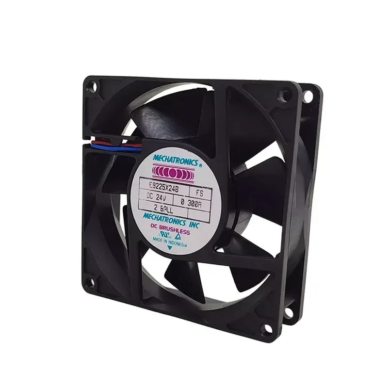 XINYI Original Genuine E9225X24B 9025 24V 0.30A 9cm 2-Wire Inverter Cooling Fan for South Korea