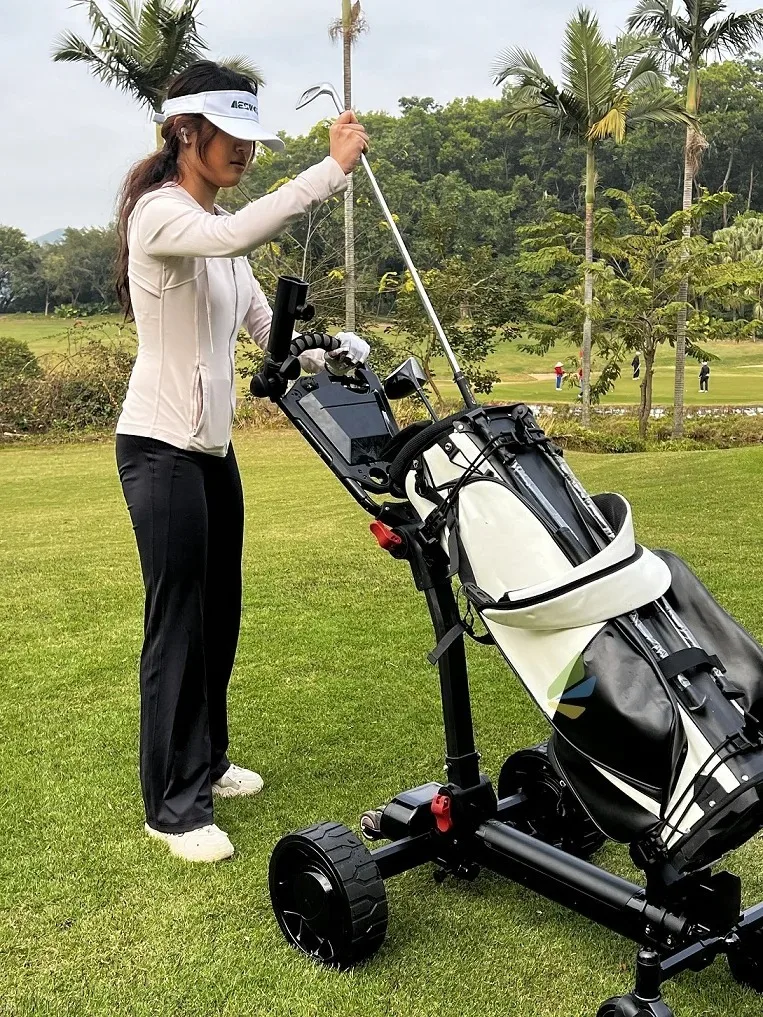 

Высококачественная мини-складная электрическая тележка для гольфа, популярные новинки 2025 года из Китая