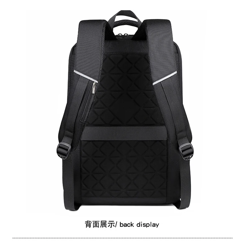 MUMUCC Hard EVA Shell Laptop Backpack Shockproof USB Type C Charging Anti Theft Password Lock Travel Backpack with Luggage Strap