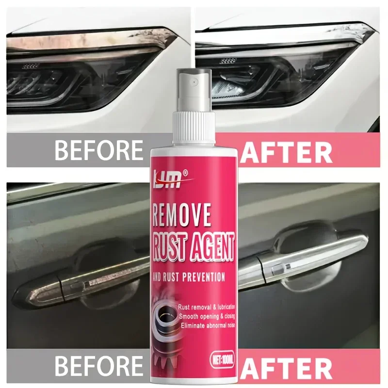 3.38oz LIM Remove Rust Agent Spray - مزيل صدأ سريع المفعول للسيارات والقوارب والمطابخ والحمامات - حماية متعددة الأسطح