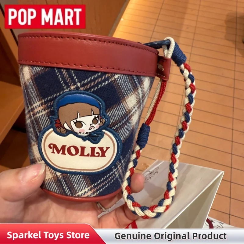 

POPMART Molly Winter Fit Check Series Mini Bag Blind Box Fashion Toys Cute Bag Pendant Mystery Box Ornaments Figure Girl'S Gift