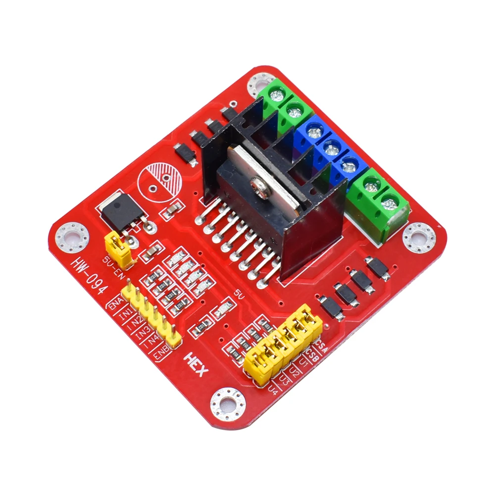 L298N DC Motor Driver Module Stepper Motor Dual H Bridge Max 20W 2A / Bridge For Arduino
