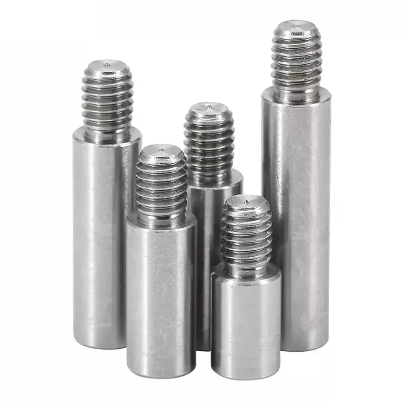 M2 M2.5 M3 M4 M5 M6 304 Stainless Steel Threaded Pillar Male to Female Round Screw PCB Standoff Spacer Single Head Column