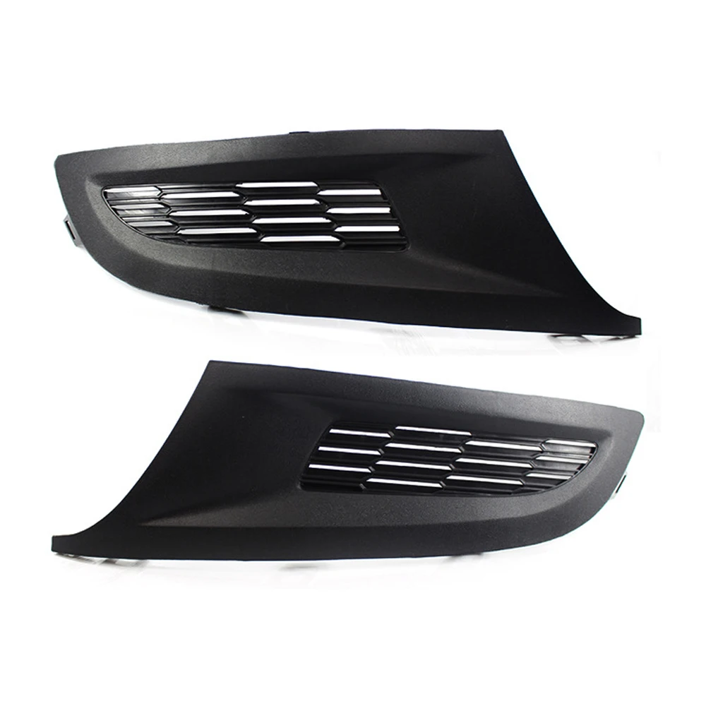 Fog Light Frame Lamp Trim Grill Cover Under Front Bumper For VW Polo 6R Hatchback 2009-2015 6RD853665 6RD853666 Car Accessories