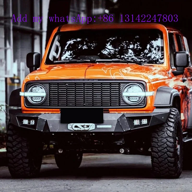 

For 300 Car Front Bumper Grille Guard Gird Modification Front Face Grills Head Cover Frame Accessories