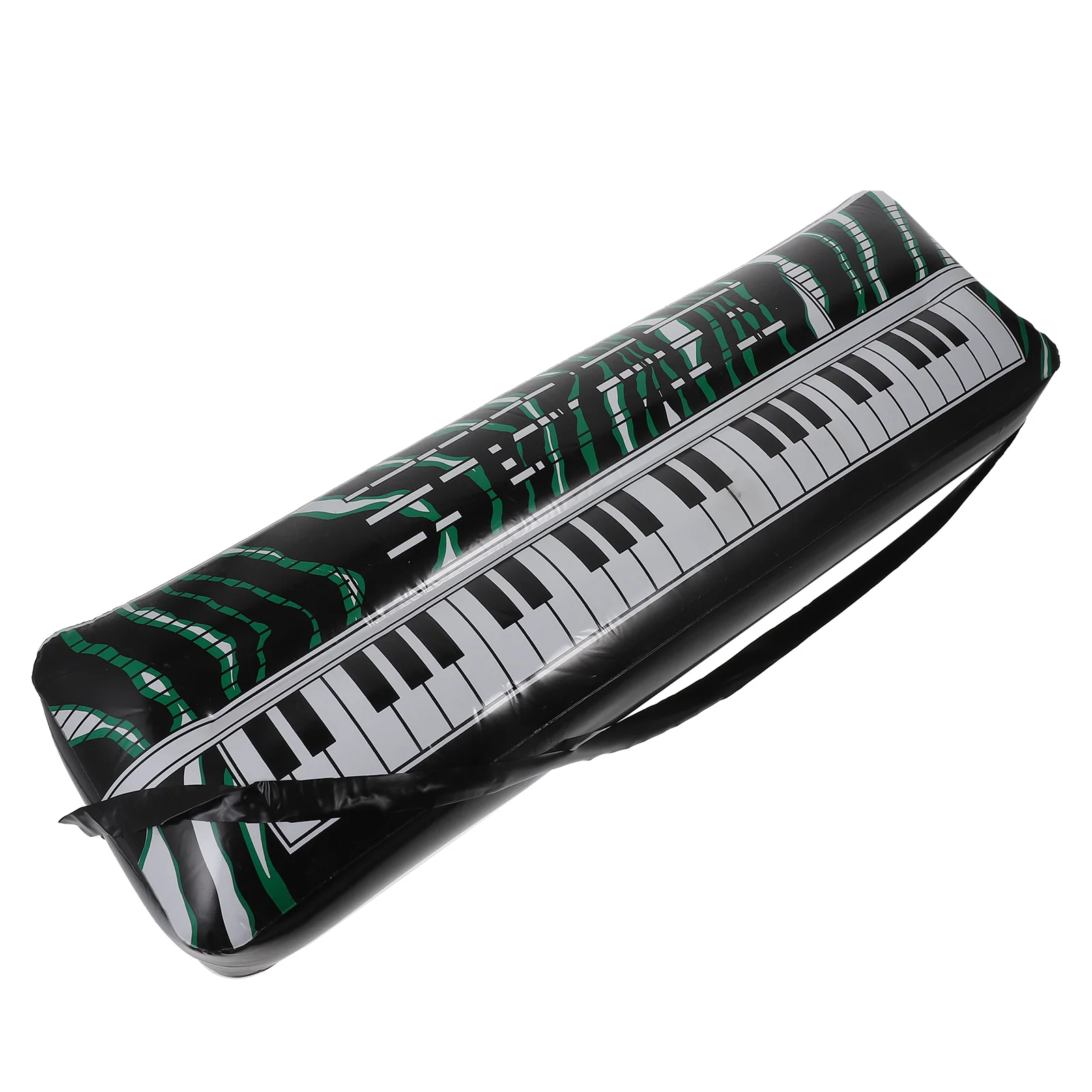 Inflatable Electronic Keyboard Toy PVC Instrument Props Musical Portable Inflation Photo Booth Funny Interesting Stage Child