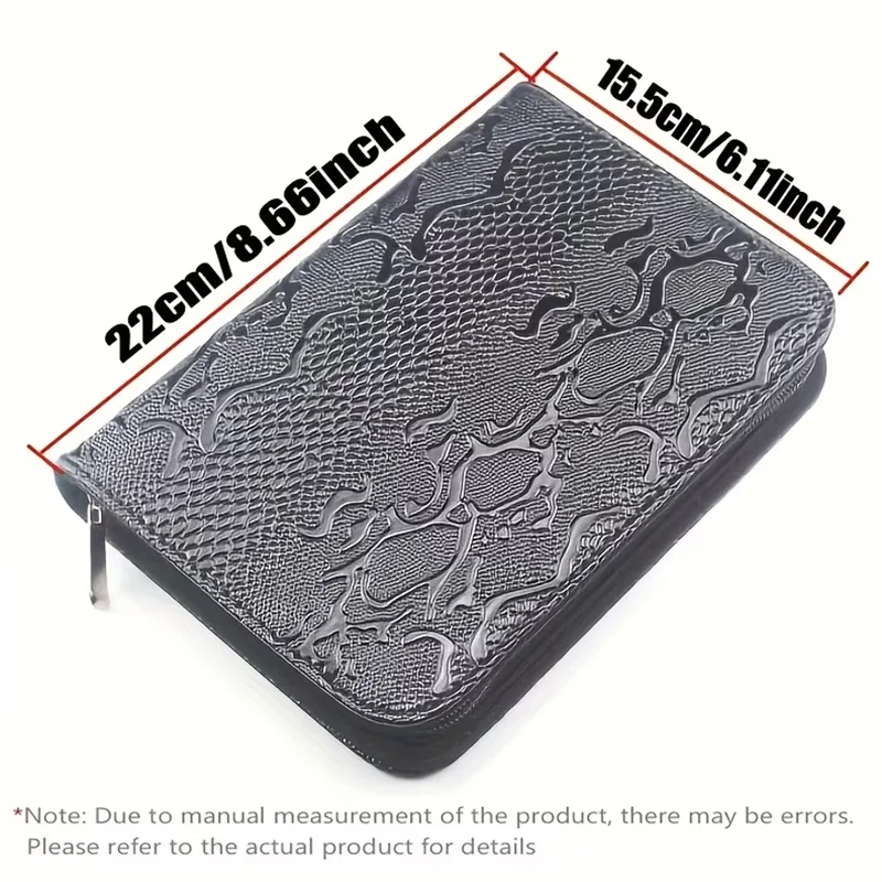 Large Capacity Hairdressing Scissor Storage Case Barber Scissor Haircut Tool Organizer with Multi Compartments Zippered Pocket