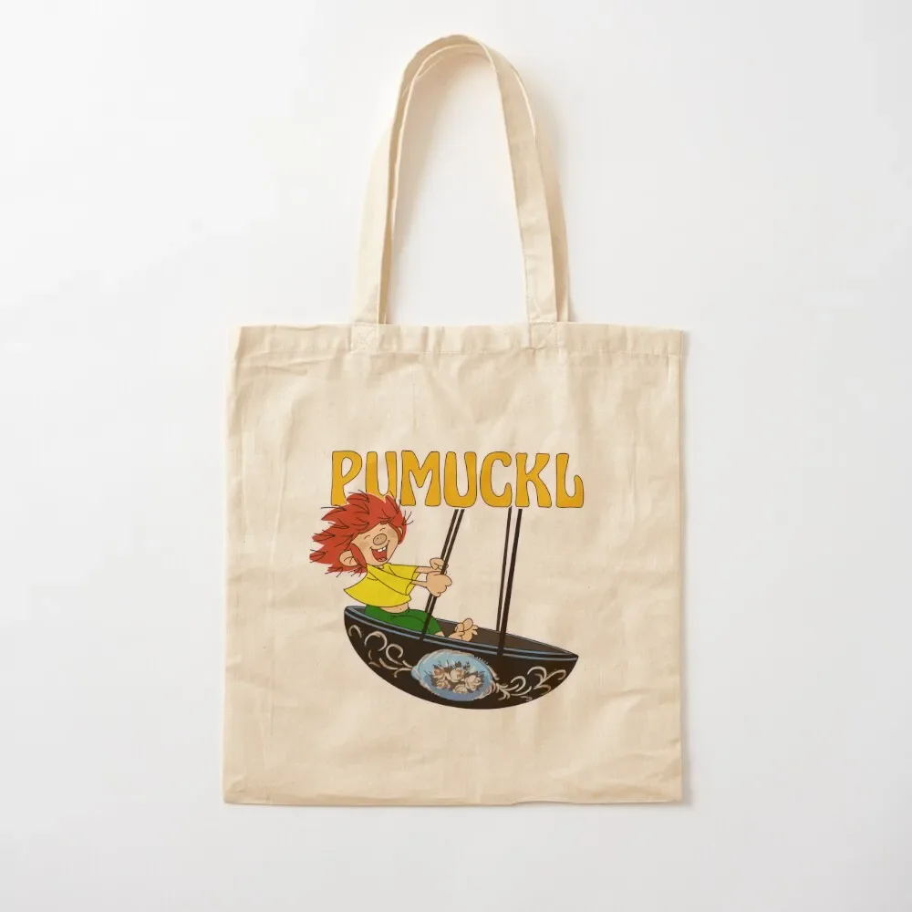 Pumuckl swing Tote Bag reusable grocery bags Gift bag hand bag canvas tote