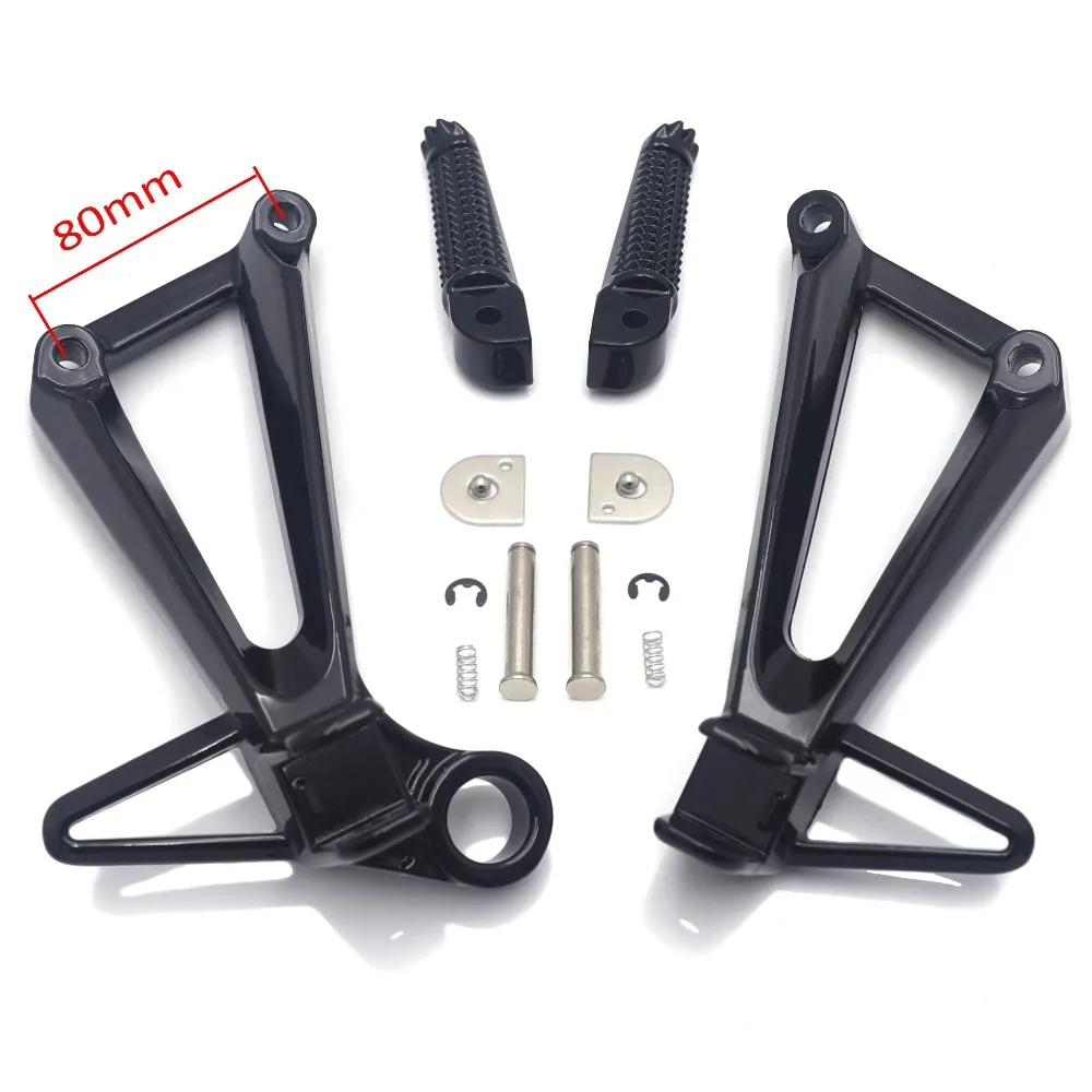 

Motorcycle Rear Passenger Footpeg Footrest Bracket Yamaha 2015-2025 YZFR3, 2020-2024 MT03