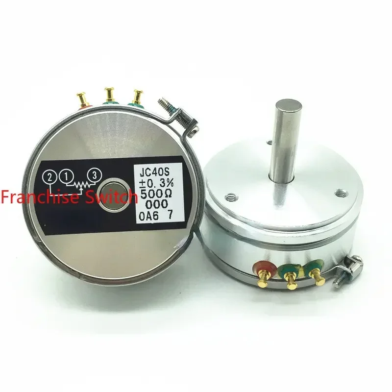 Conductive Plastic Potentiometer JC40S 500Ω ±0.3% High Life