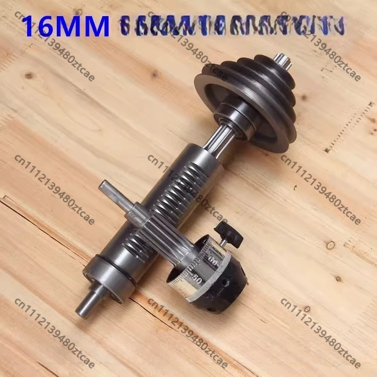 16MM Drill Press Spindle Assembly Sleeve Spline Shaft Gear Sleeve with 13 Teeth & Spring Seat