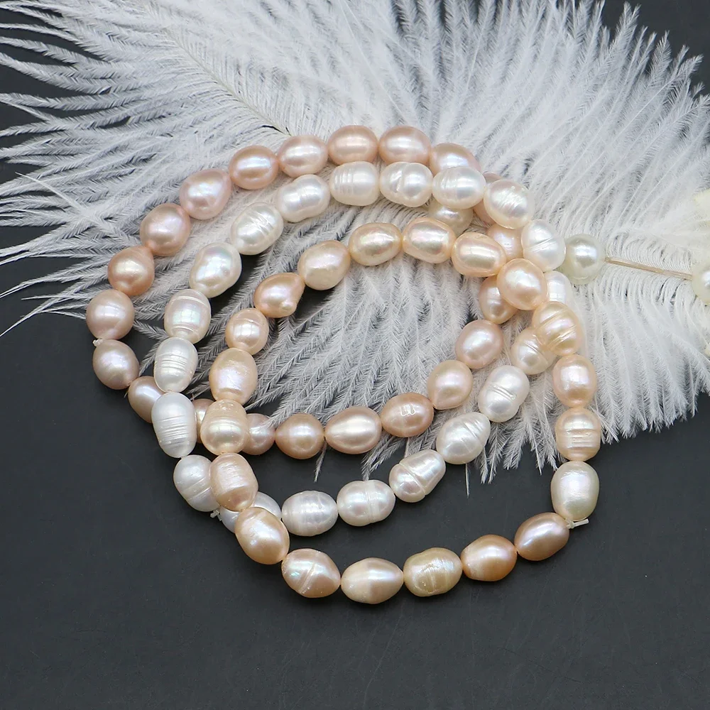 

Великолепный пресноводный браслет в стиле барокко с витым рисом и жемчугом с прямыми отверстиями 8-9 мм, ювелирные изделия для одежды, подходящая одежда