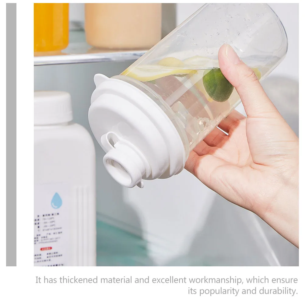 

2pcs Cold Water Dispenser Set Large Capacity Plastic Kettles For Party Lemonade Server Juice Bottle Drink Container For Fridge