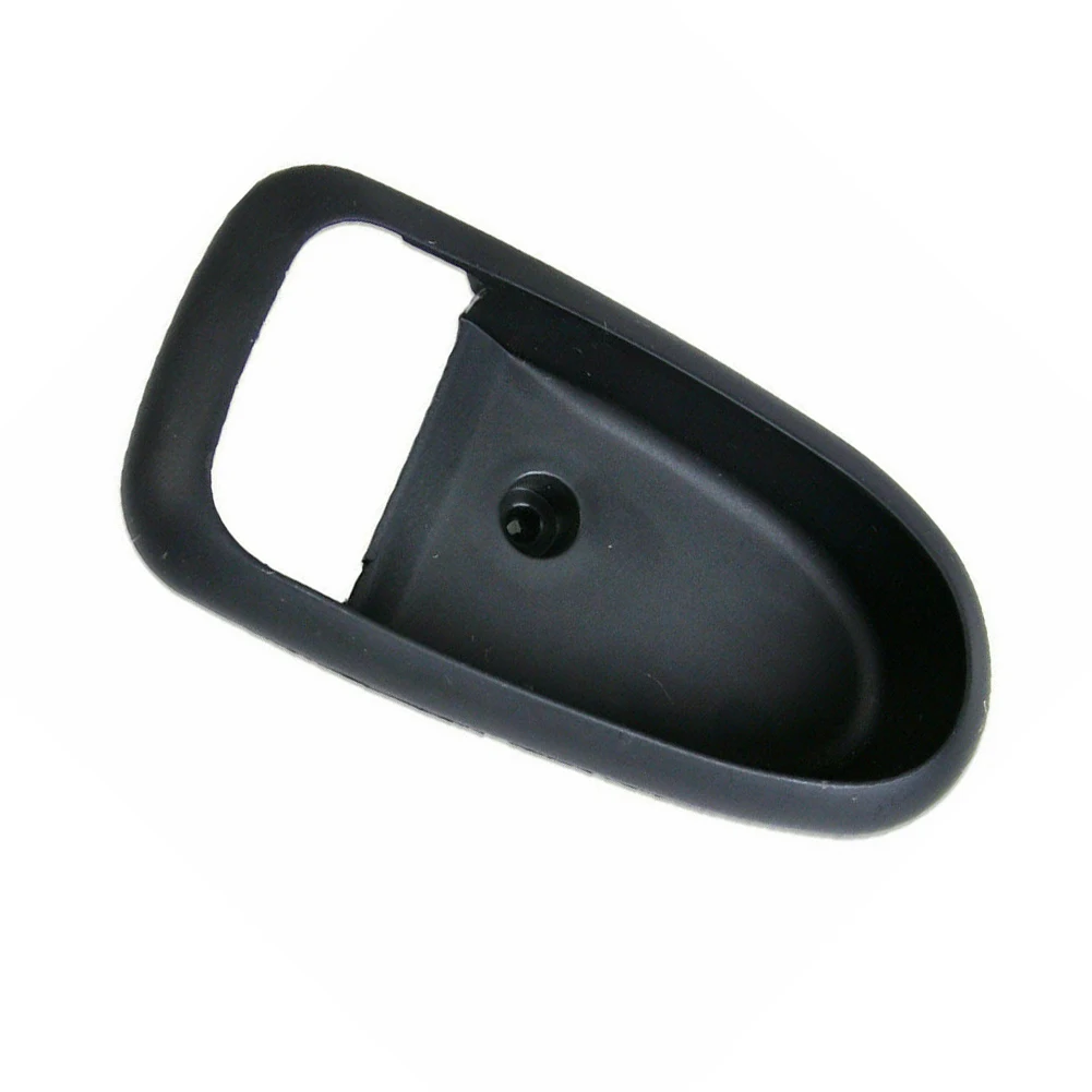 Manija de puerta interior para Hyundai Elantra / Avante XD 2000-2006, marco de manija de puerta interior, accesorio de plástico negro para coche