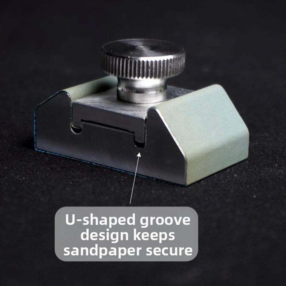 

1/3pcs Aluminum Alloy Grinding Sander Stand For DIY Multi-Angle Polishing Tool U-Shaped Clamping Multi-Angle Sandpaper Holder