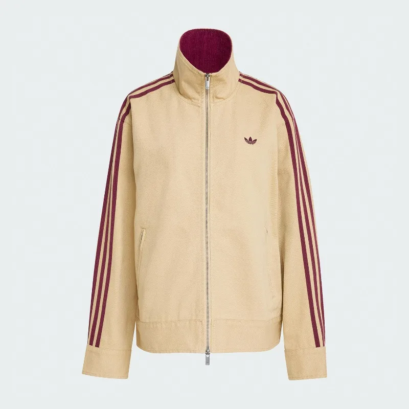 Adidas Clover Women's Stand-Up Collar Classic Durable Casual Jacket KF2312