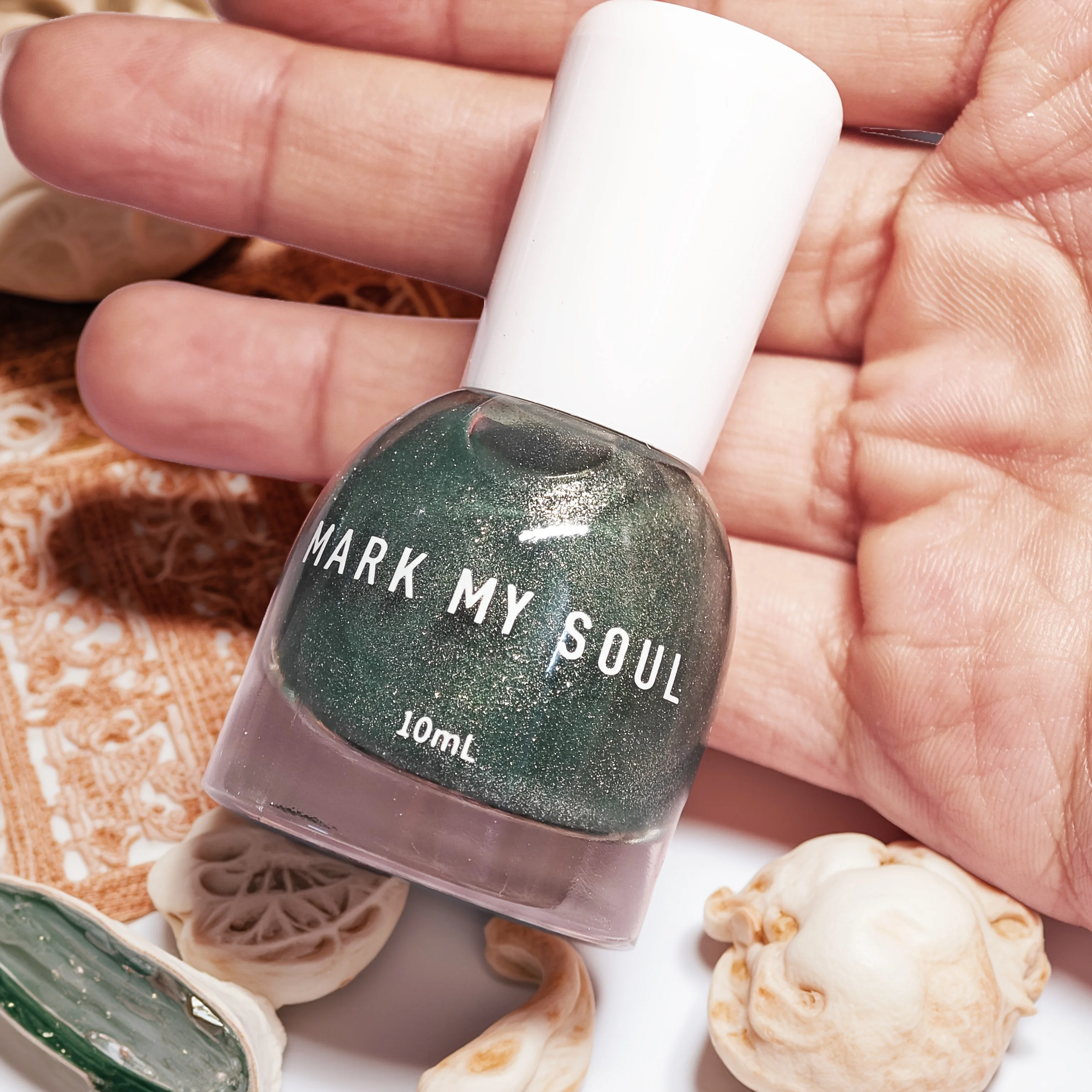 S145 ยาทาเล็บสีเขียวแจสเปอร์ ไพรเมอร์สีเงิน ไบร์ท เบคกิ้ง ฟรี แคทอาย ออยลี่ แห้งเร็ว ไม่ต้องอบ ไม่ต้องใช้แสงยูวี